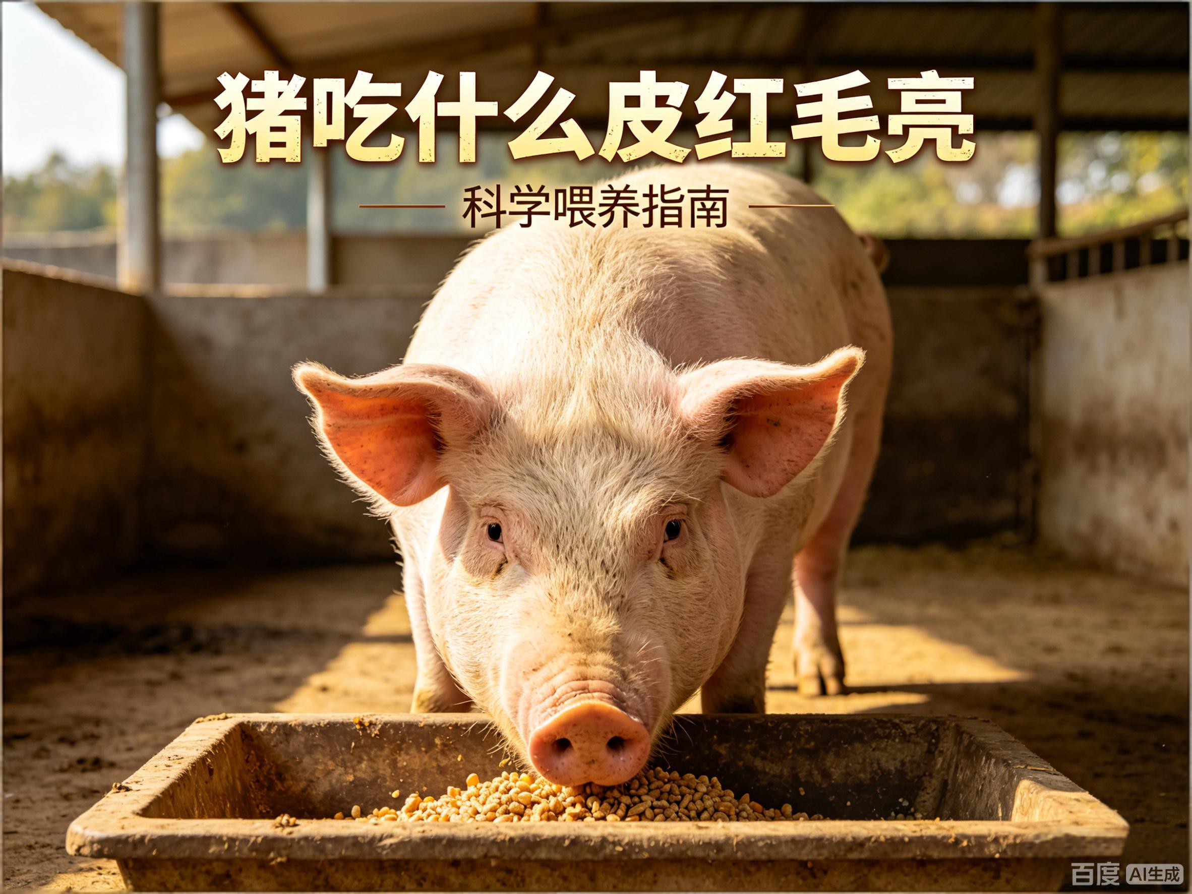 养猪过程中皮毛外观如何调节？富红宝饲料添加剂给出新方案