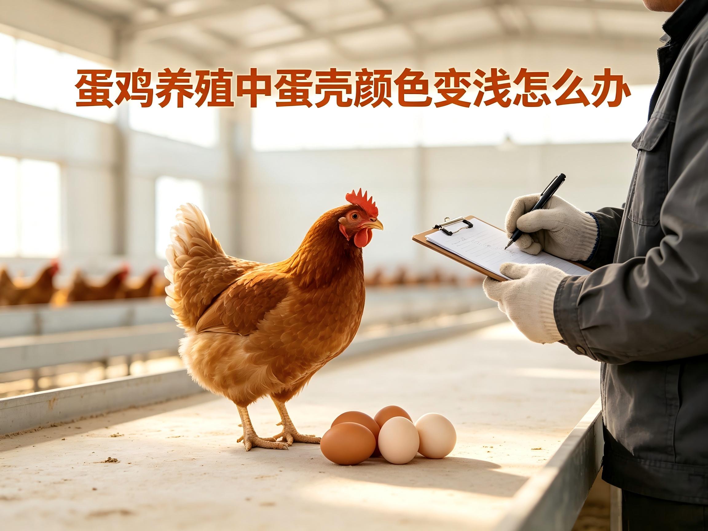 蛋鸡养殖中蛋壳颜色变浅怎么办？这些细节值得关注