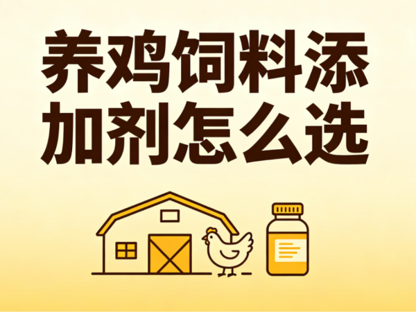 养鸡饲料添加剂怎么选？中农牧扬金多酚对蛋鸡的帮助